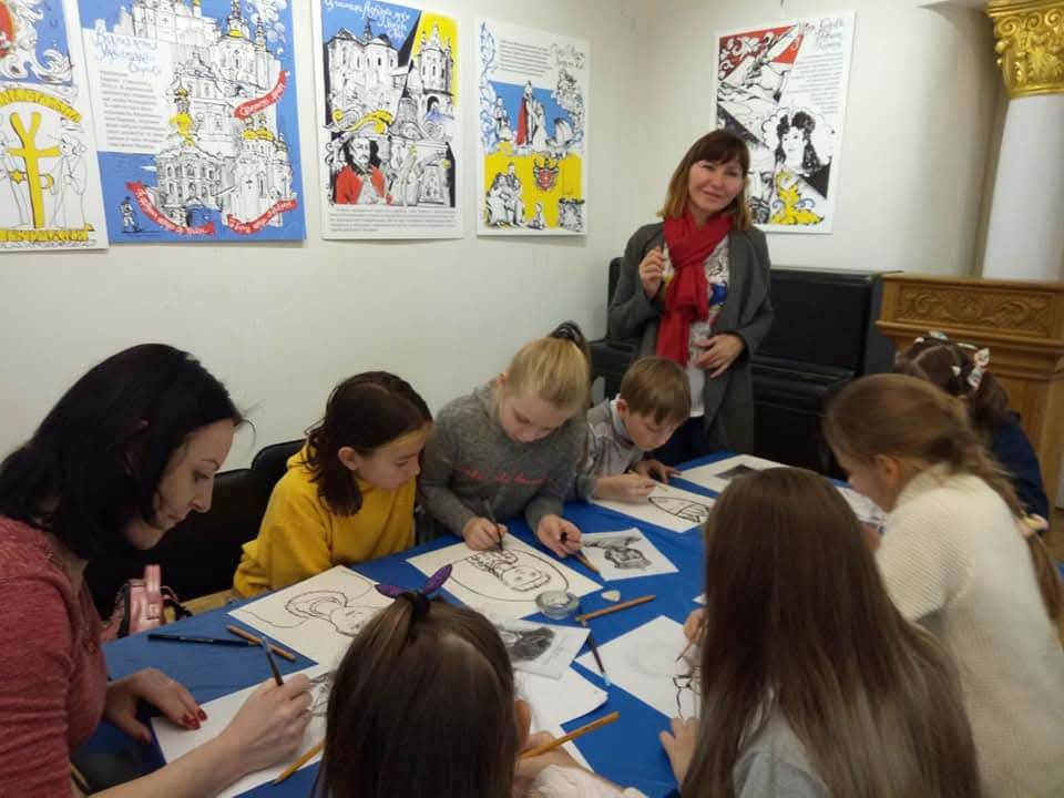 Майстер-класи «Парсунний портрет» у Музеї Гетьманства — фото 2