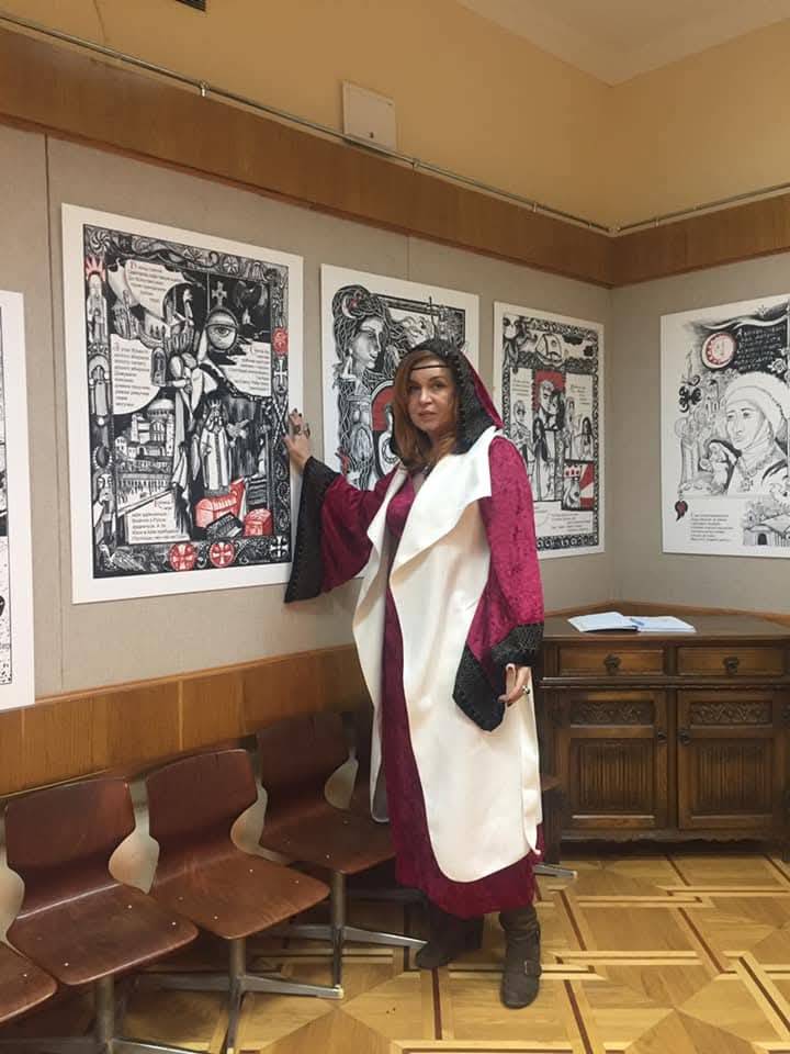 Презентація проєкту «Княгиня Ольга. Мальована Стрічка» в Національному музеї літератури України — фото 3