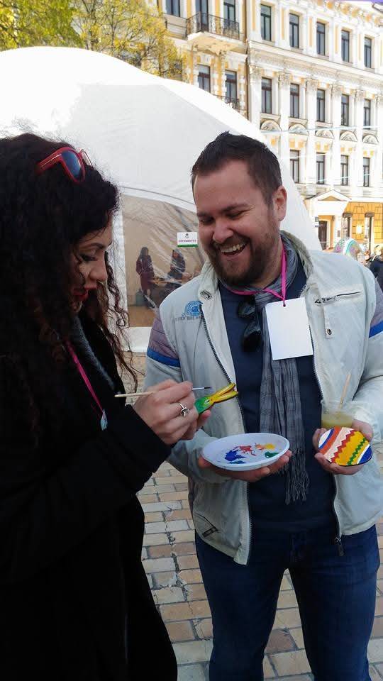 Великодній марафон «Щастя малювати» на Софійській площі — фото 6