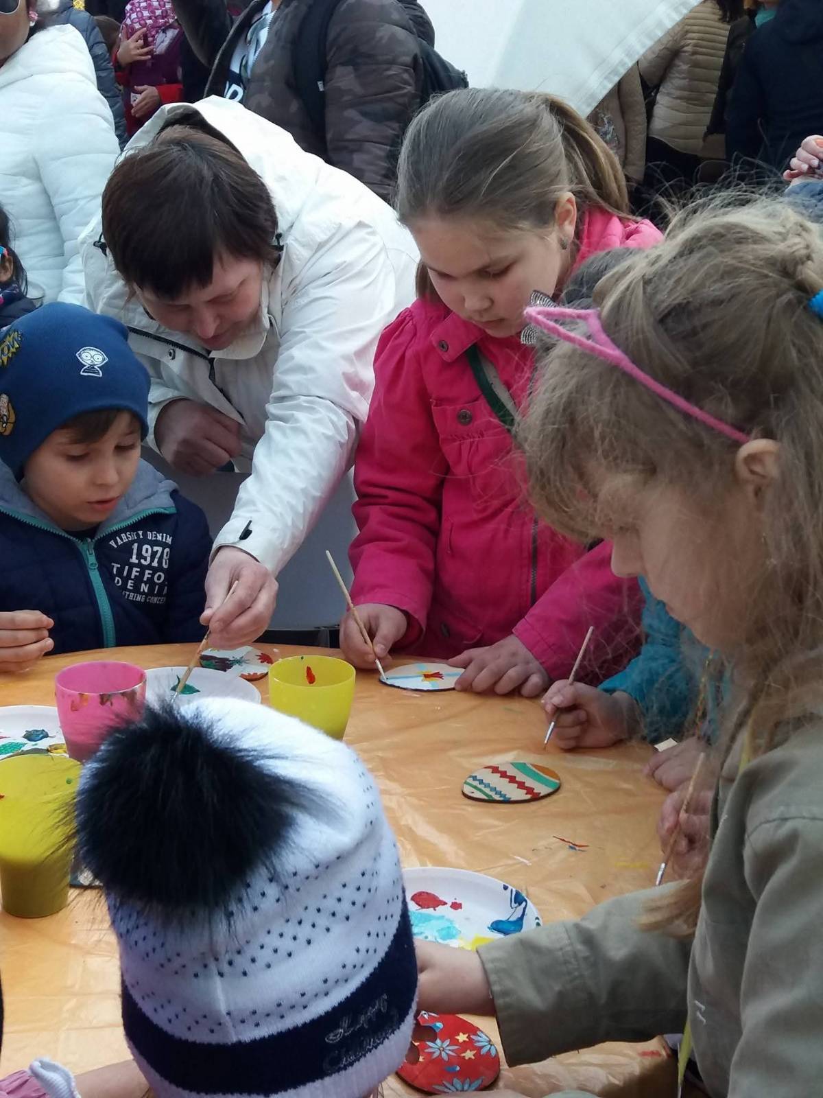 Великодній марафон «Щастя малювати» на Софійській площі — фото 12