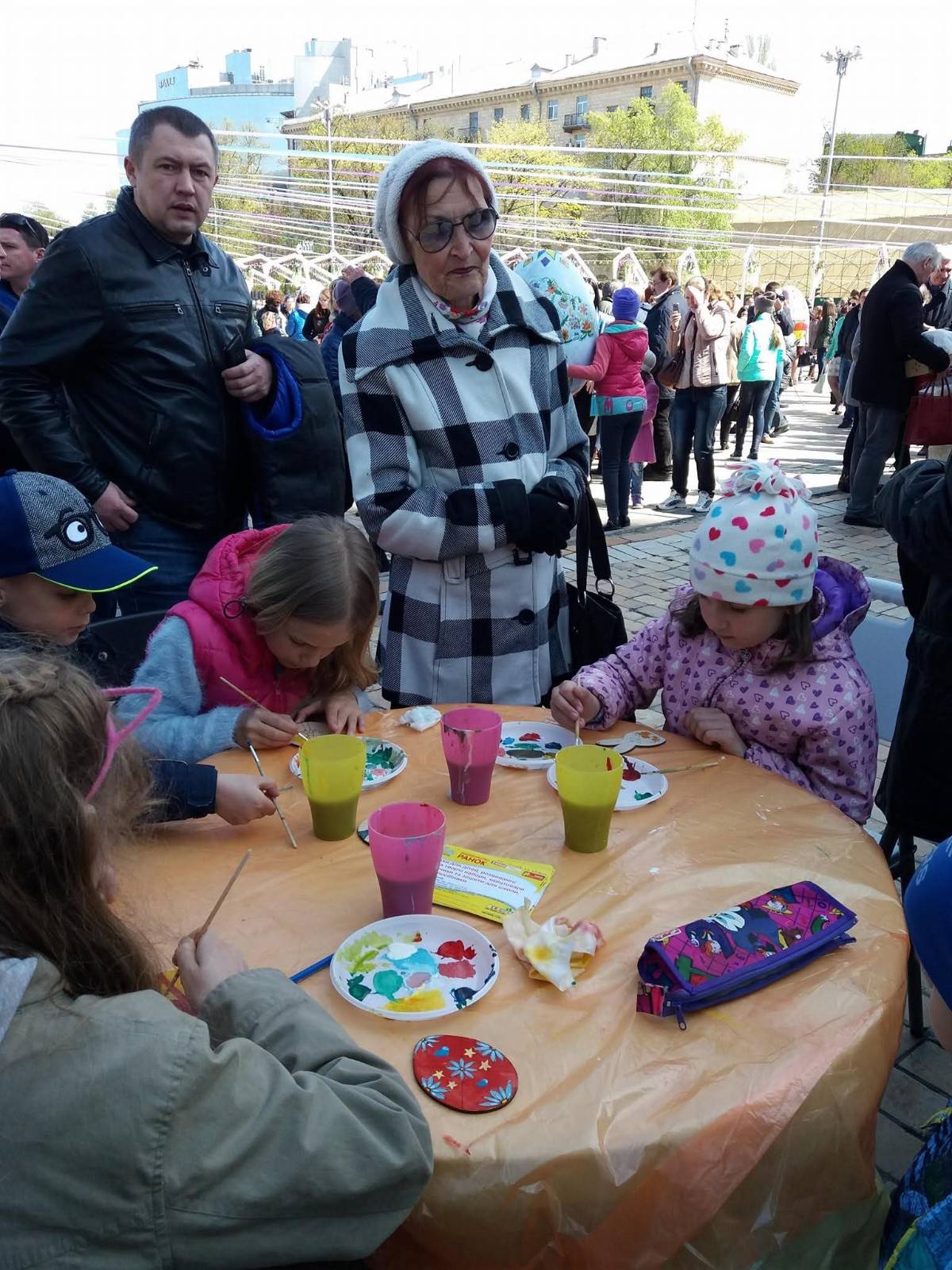 Великодній марафон «Щастя малювати» на Софійській площі — фото 21