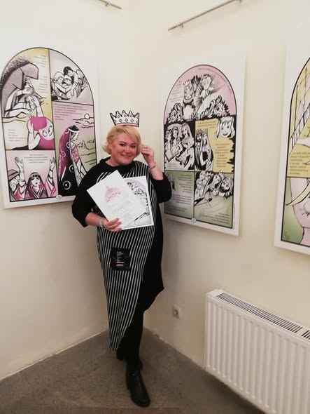 Виставка «Анна Ярославна. Мальована стрічка» у Брамі Заборовського — фото 41