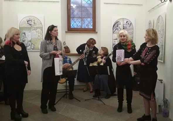 Виставка «Анна Ярославна. Мальована стрічка» у Брамі Заборовського — фото 3