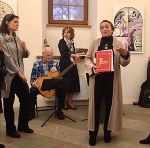 Виставка «Анна Ярославна. Мальована стрічка» у Брамі Заборовського — фото 4