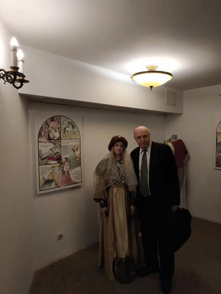 Виставка «Анна Ярославна. Мальована стрічка» у Брамі Заборовського — фото 69