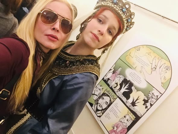 Виставка «Анна Ярославна. Мальована стрічка» у Брамі Заборовського — фото 26