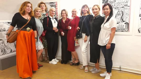 Виставка «Княгиня Ольга. Мальована стрічка» у Музеї гетьманства — фото 35